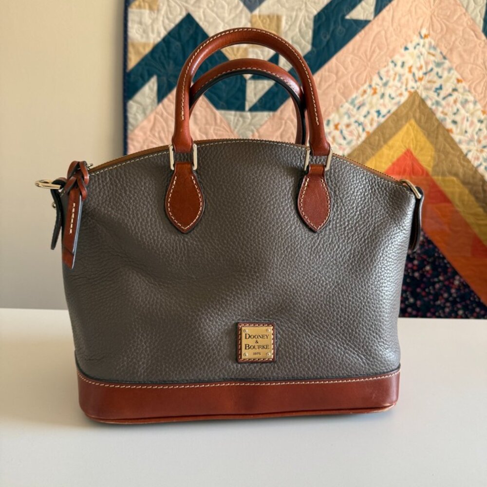 Dooney & Bourke Pebble Grain Satchel - Picture 2 of 10